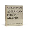 EVANS, WALKER. American Photographs.
